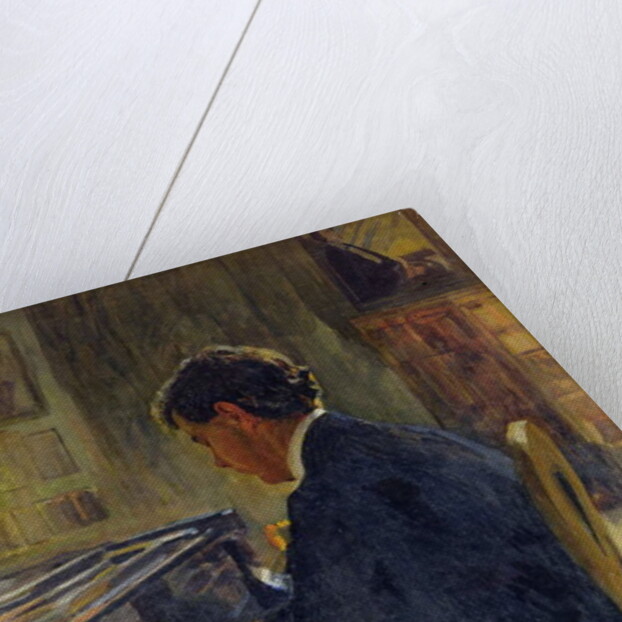 Portrait of Joseph Hofman, 1912 by Jan Franzevich Cioglinsky