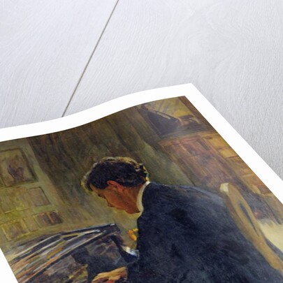 Portrait of Joseph Hofman, 1912 by Jan Franzevich Cioglinsky