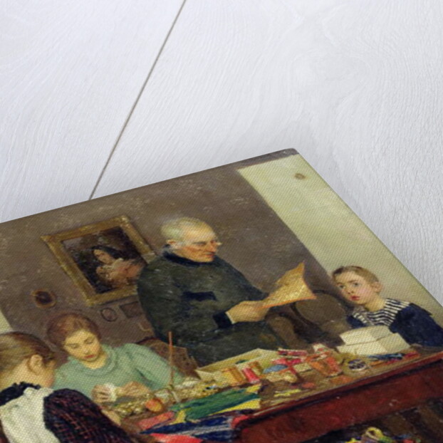 Preparation for Christmas, 1896 by Sergey Vasilievich Dosekin