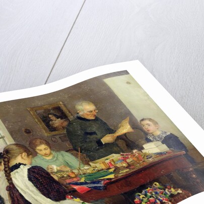 Preparation for Christmas, 1896 by Sergey Vasilievich Dosekin