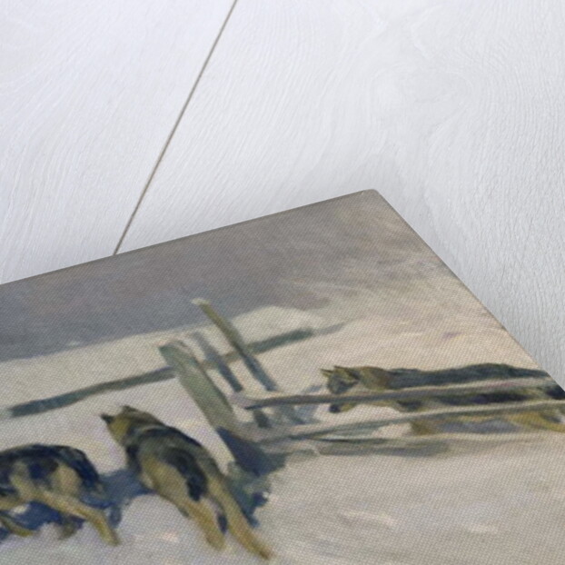 Wolfs, Winter Night, c.1910 by Alexei Steipanovitch Stepanov