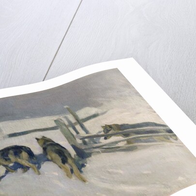 Wolfs, Winter Night, c.1910 by Alexei Steipanovitch Stepanov