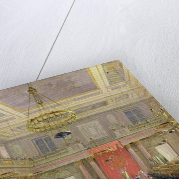 The Oath of the Successor to the Throne Alexander II Nickolaevich in the Winter Palace, 1837 by Grigori Grigor'evich Chernetsov