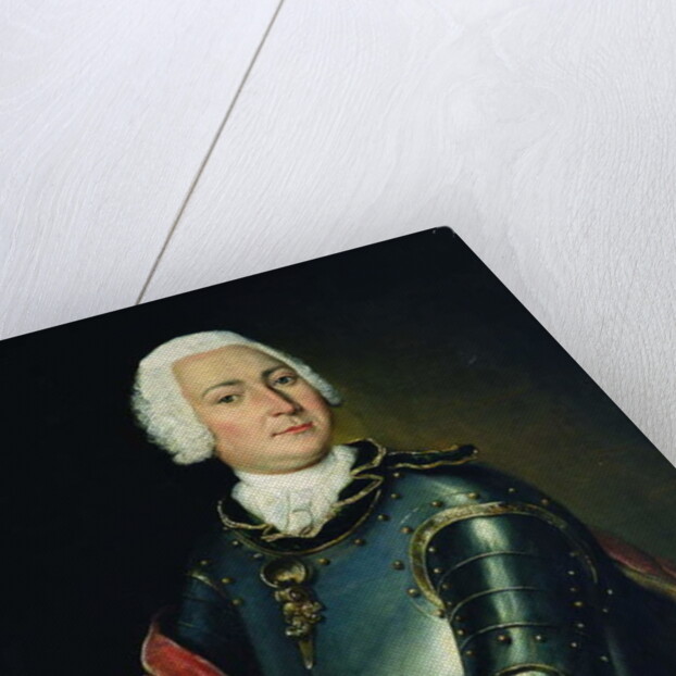 Portrait of Count Ernst Christoph von Manteuffel by Lucas Conrad Pfanzelt