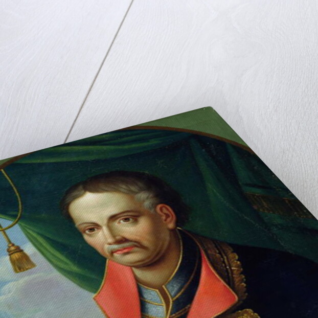 Portrait of Ivan Mazepa, hetman of the Ukrainian cossacks by Stepan Zemlykov
