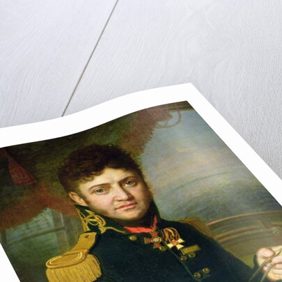 Portrait of Yuri F. Lisyansky, 1810 by Vladimir Lukich Borovikovsky