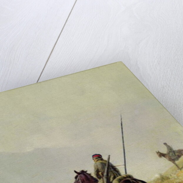 The Patrol, 1887 by Pyotr Nikolayevich Grusinsky