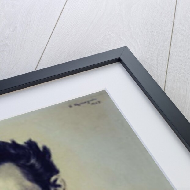 Portrait of Alexei M. Remizov, 1907 by Boris Mikhailovich Kustodiev