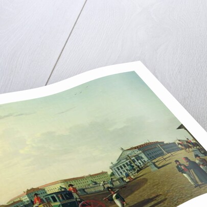 The Bolshoi Theatre in St. Petersburg, 1802 by Benjamin Patersson