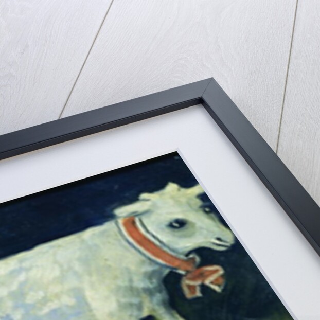 A paschal lamb, 1914 by Niko Pirosmani