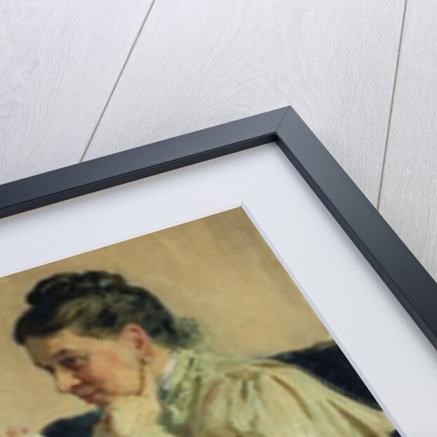 Leo Tolstoy with his wife in Yasnaya Polyana, 1907 by Ilya Efimovich Repin