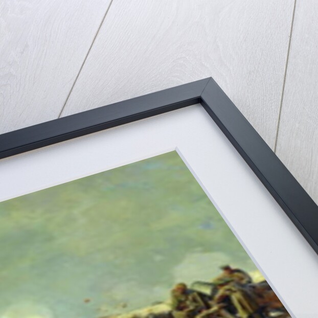 The Alexander battery attacking the English-French fleet on October 5th 1854, 1905 by Franz Roubaud