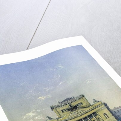 The Alexander Theatre in St. Petersburg, 1841 by Vasili Semenovich Sadovnikov