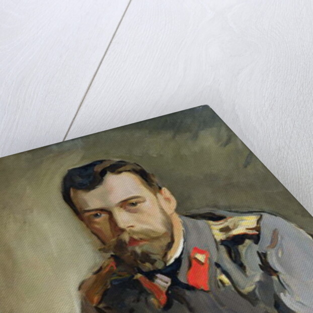 Portrait of Nicholas II, 1900 by Valentin Aleksandrovich Serov