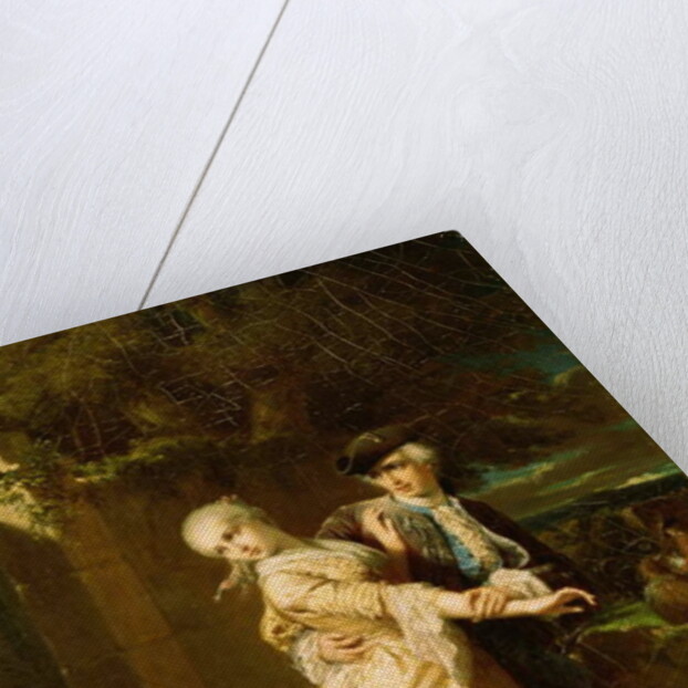 Lovelace Abducting Clarissa Harlowe, 1867 by Edouard Louis Dubufe