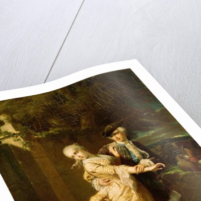 Lovelace Abducting Clarissa Harlowe, 1867 by Edouard Louis Dubufe