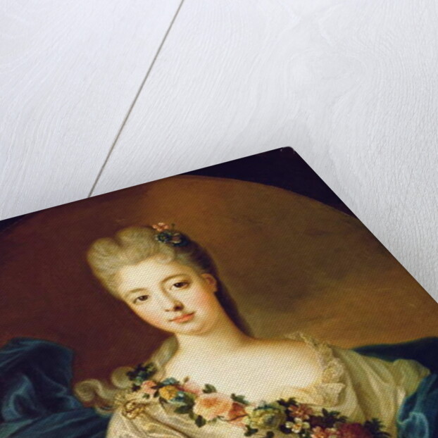 Portrait of Charlotte Aglae of Orleans, 1720s by Pierre Gobert