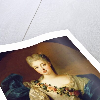 Portrait of Charlotte Aglae of Orleans, 1720s by Pierre Gobert