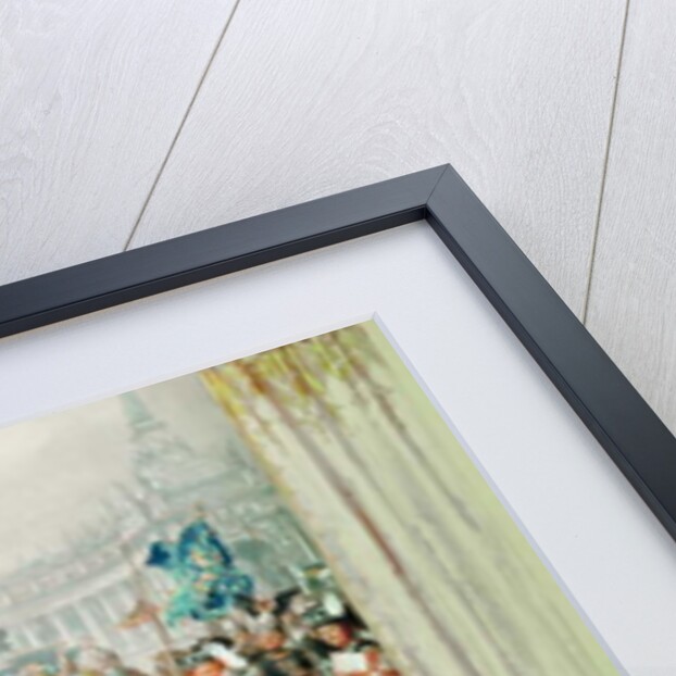 Knight tournament, 1854 by Adolph Friedrich Erdmann von Menzel