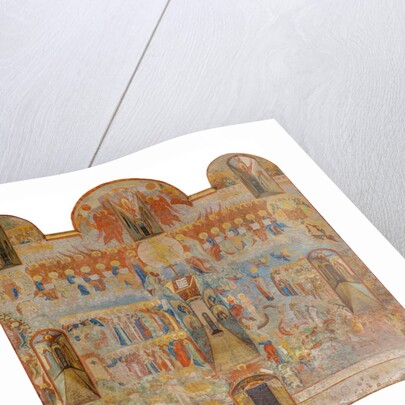 The Last Judgement, Saint Sophia Cathedral, Vologda by School Russian