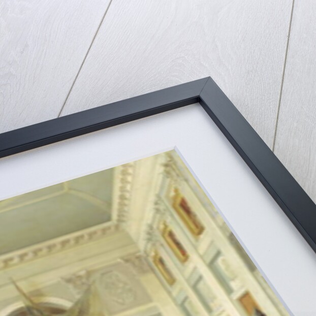 Interior of the Armoury Chamber in the Kremlin, 1844 by Nikolai Alexeyevich Burdin