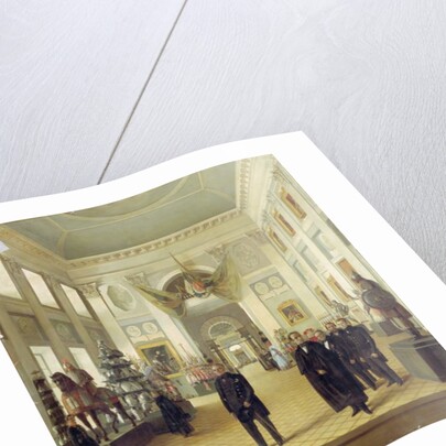 Interior of the Armoury Chamber in the Kremlin, 1844 by Nikolai Alexeyevich Burdin