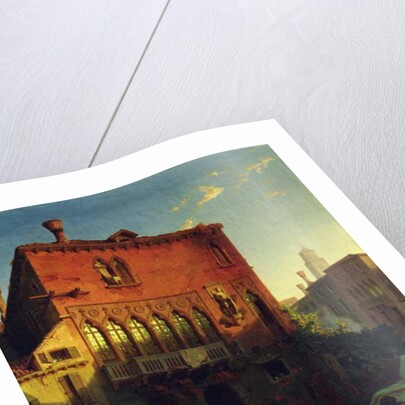 The House of Othello, the Moore in Venice, 1856 by Eduard Gerhardt