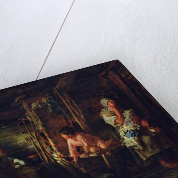 Drunk Husband, 1894 by Kirill Vikentievich Lemoch