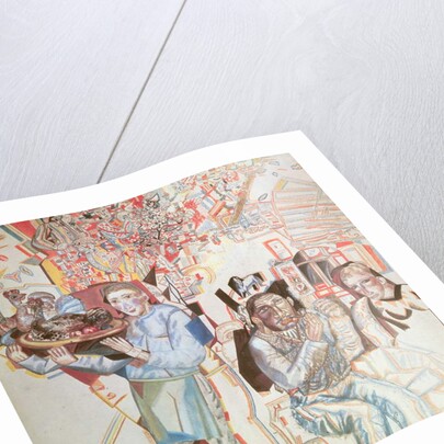 Restaurant by Pavel Nikolaevich Filonov