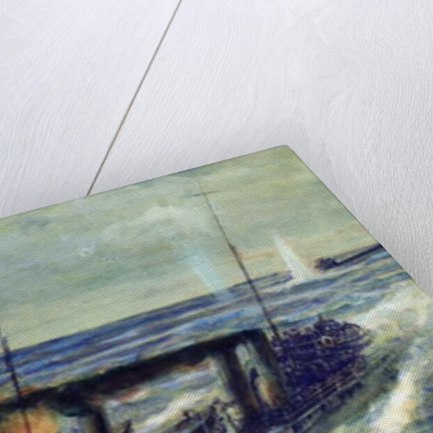 The German u-boat U 56 sunk by the Russian destroyer Grozovoi in the Barents Sea on the 20th October 1916, 1940 by Mikhail Mikhailovich Semyonov