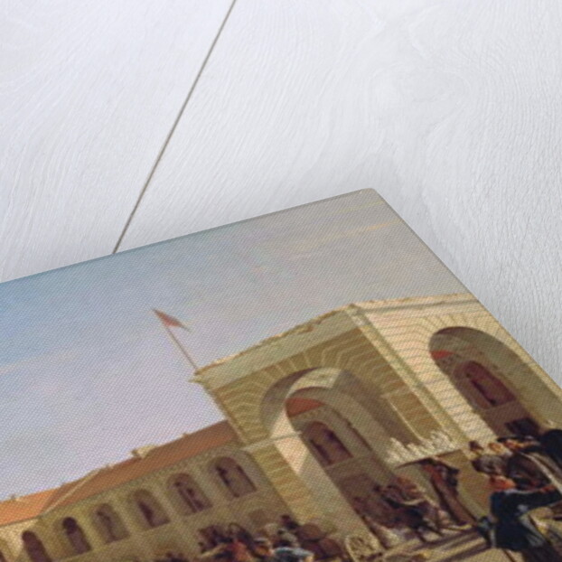 Apraksin Market in St. Petersburg, 1862 by Pyotr Petrovich Vereshchagin