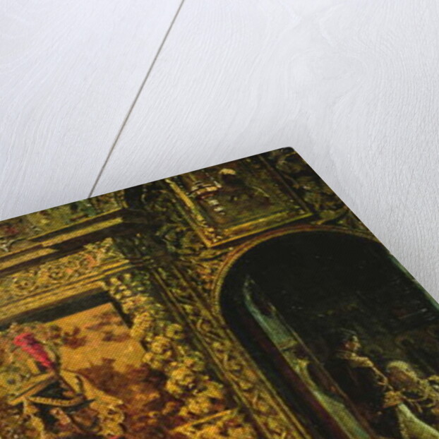 Marshal Davout in the Chudov Monastery, Moscow Kremlin, 1900 by Vasili Vasilievich Vereshchagin