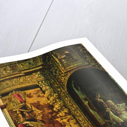 Marshal Davout in the Chudov Monastery, Moscow Kremlin, 1900 by Vasili Vasilievich Vereshchagin