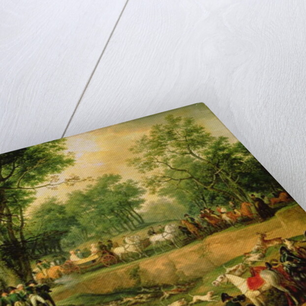 Napoleon on a hunt in the Compiegne Forest, 1811 by Antoine Charles Horace Vernet