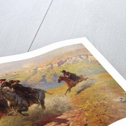 Duel, 1905 by Franz Roubaud