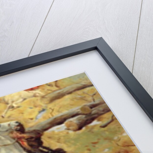 The Death of Major General Sleptsov in Chechnya by Franz Roubaud