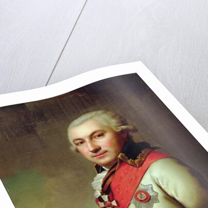 Portrait of Admiral Jose de Ribas, after 1796 by School Russian