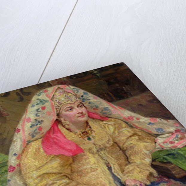 Woman in Old Russian Dress, 1916 by Ivan Semyonovich Kulikov