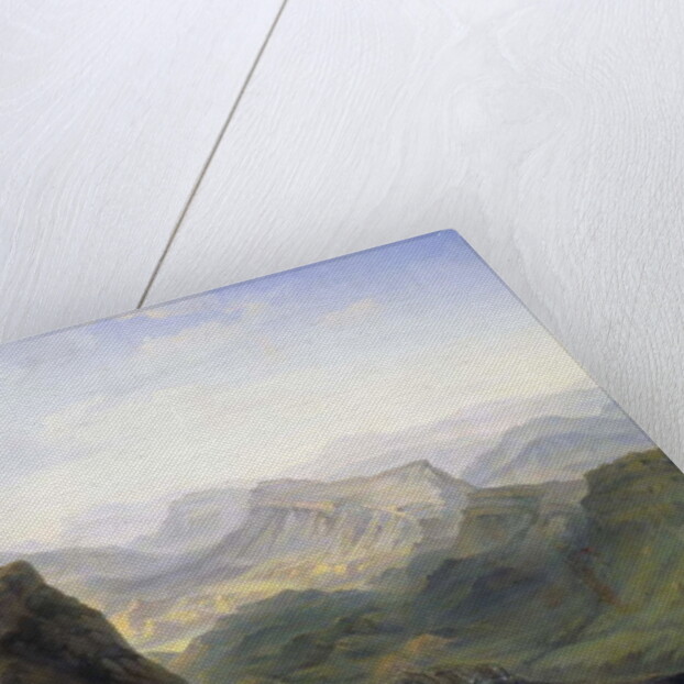 Russian Military Camp in Dagestan, 1895 by Ivan Fyodorovich Alexandrovsky