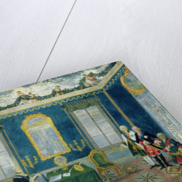 Catherine II recalling Chancellor Alexey Bestuzhev-Ryumin to Court by School Russian