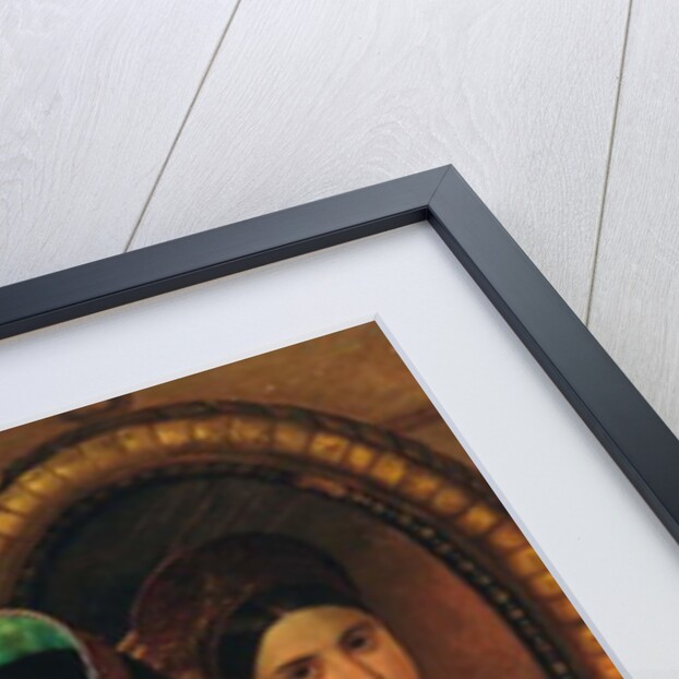 A girl at the mirror, 1848 by Philipp Osipovich Budkin