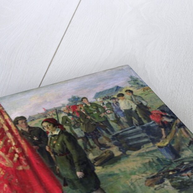 Militarised Komsomol, 1930 by Ivan Semyonovich Kulikov