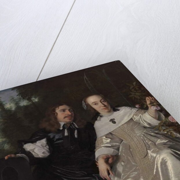 Abraham del Court and his wife Maria de Kaersgieter, 1654 by Bartolomeus van der Helst