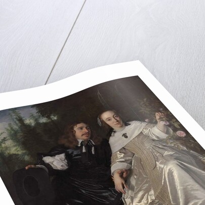 Abraham del Court and his wife Maria de Kaersgieter, 1654 by Bartolomeus van der Helst