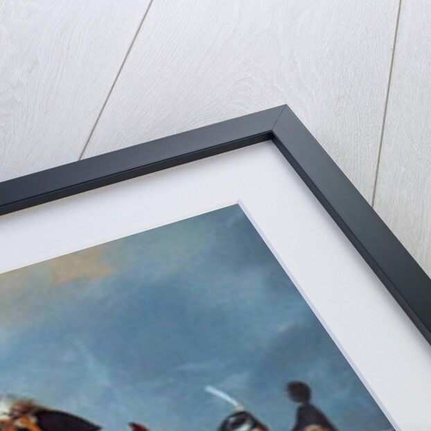 Nicholas I with his officers, 1835 by Franz Kruger