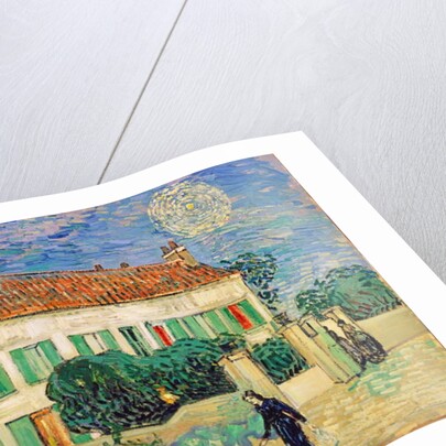 White House at Night, 1890 by Vincent van Gogh