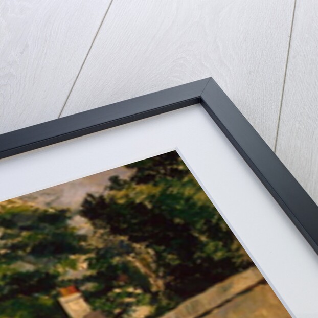 Houses Along a Road, c.1881 by Paul Cezanne