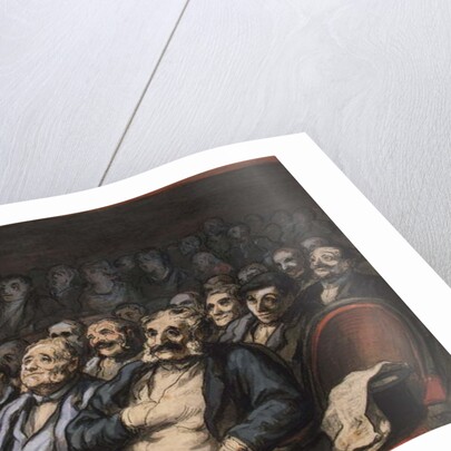 Orchestra Seat, c.1856 by Honore Daumier