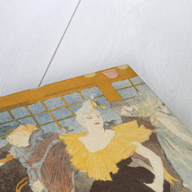 The Clownesse in the Moulin Rouge, 1897 by Henri de Toulouse-Lautrec