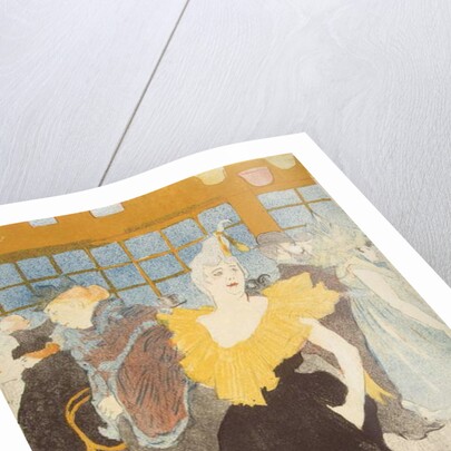 The Clownesse in the Moulin Rouge, 1897 by Henri de Toulouse-Lautrec